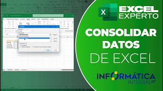 Consolidar datos en Excel [upl. by Elyag75]