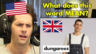 American Reacts to British Words for Clothing [upl. by Tanhya]