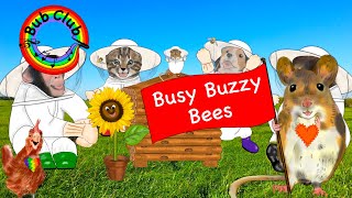 Busy Buzzy Bees  Bub Club  Kids Songs amp Nursery Rhymes [upl. by Allebasi]