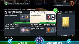 FIFA 23 Marquee Matchups – AC Milan v Bergamo Calcio SBC  Cheapest Solution amp Tips [upl. by Eilyac]