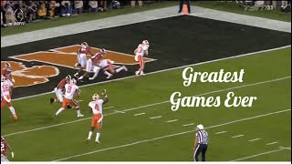 2017 CFP National Championship Game Alabama vs Clemson Condensed HD [upl. by Arakat]