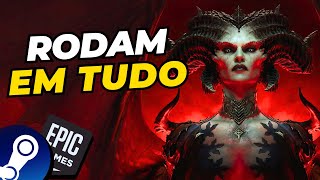 Top Melhores jogos para PC FRACO SEM PLACA DE VÍDEO na STEAM e EPIC GAMES [upl. by Wadsworth]