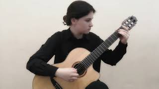 Niccolo Paganini  La Campanella classic guitar  easy version [upl. by Tan]