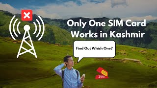 Which SIM Card Works in Kashmir  कश्मीर में कौन सा सिम चलेगा  Best SIM Card For Kashmir 2024 [upl. by Anirrak]