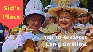 Top 10 Greatest Carry On Films [upl. by Annol]