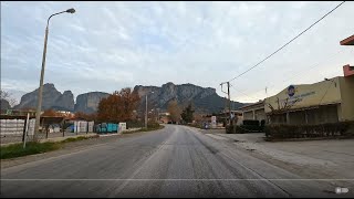 Driving in Greece from Kalampaka to Metsovo [upl. by Kotick]