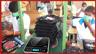 Factory में Induction Stove कैसे बनता है  Induction Stove Production Line  Induction manufacture [upl. by Niven]