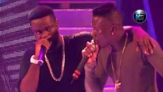 Stonebwoy murder Sarkodie in freestyle at Tigo Ghana meet Naija [upl. by Adnoloy]