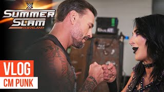 Behind the scenes of CM Punk’s return SummerSlam 2024 Vlog [upl. by Airdnala]