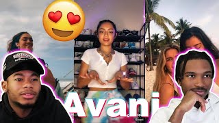 Best of Avani Gregg TIK TOK Dances Compilation Reaction  Vlogmas Day 27 [upl. by Arny12]