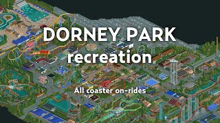 All coaster onrides  Dorney Park recreation [upl. by Alauqahs188]