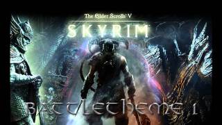 Skyrim OST  Battle Theme 1 FLAC QUALITY [upl. by Keith]