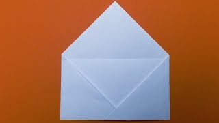 Easy Origami Envelope Tutorial 💌 DIY 💌 Paper Kawaii [upl. by Erreip]