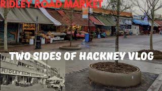 TWO SIDES OF HACKNEY WE TOOK A TRIP TO RIDLEY ROAD MARKET [upl. by Elleinnod]