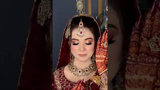 Bridal Makeup Magic From Bare to Beautiful at Sana Sarahs Salon amp Studio [upl. by Ahsenor324]