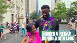 Bachelorette Recap Charity Week 5  Running Into Love [upl. by Eednyl48]