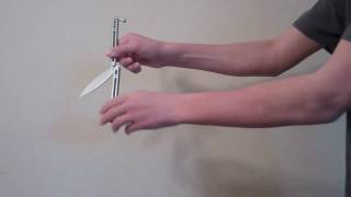 Balisong Tutorial Y2K Rollover Beginner [upl. by Dierdre739]