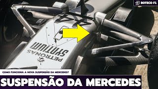 Qual é a da SUSPENSÃO da MERCEDES 🏎🔍👀 [upl. by Ainatnas854]