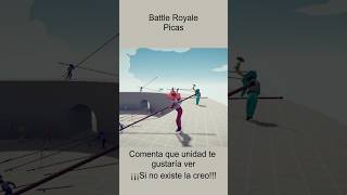 Battle Royale Picas  Totally Accurate Battle Simulator gaming tabs simulator funny roblox [upl. by Petua]