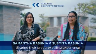 Watch Samantha and Susmita Basunia share their experience with Concord Property Solutions [upl. by Adnahs]