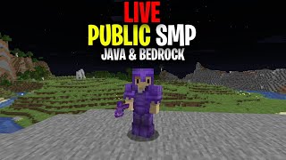 Public Minecraft SMP Server for Java amp Bedrock LIVE 117 Free to Join [upl. by Arreic]