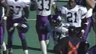 Northwestern Wildcats vs Wisconsin Badgers  101996 [upl. by Aikym570]