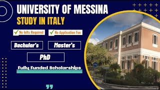 How to apply in University of Messina  University of Messina Application process  scholarships [upl. by Nich]