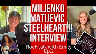 Miljenko Matijevic of STEELHEART interview favorite songs Rockstar movie new projects and more [upl. by Acyssej]