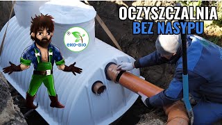 Przydomowa oczyszczalnia biologiczna bez nasypu w ciężkim terenie wodnym [upl. by Eceerahs248]