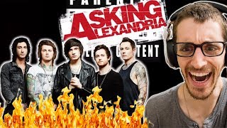 HipHop Heads FIRST TIME Hearing ASKING ALEXANDRIA quotNot The American Averagequot REACTION [upl. by Drofub]