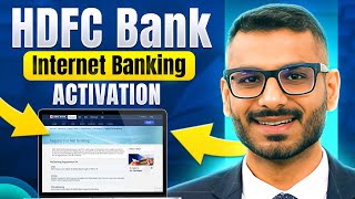 HDFC Internet Banking Registration  HDFC Net Banking [upl. by Adliwa]