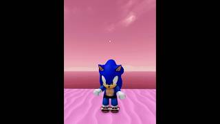 Sonic vs Shin Sonic 😀 sonic roblox gaming shorts [upl. by Ayokahs]