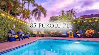 85 Pukolu Pl  Wailea Luxury Real Estate [upl. by Ojela398]