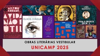 Obras literárias Unicamp 2025 [upl. by Valenba464]