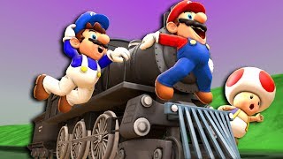 SMG4 Marios Train Trip [upl. by Issor]