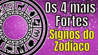 Conheça Os 4 Signos Mais Fortes do Zodíaco [upl. by Yeleek921]