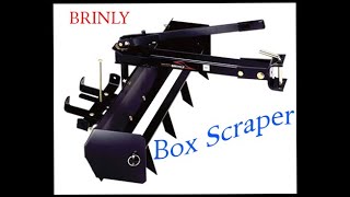 Box Scraper 38quot Brinly [upl. by Jedlicka]