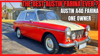 MOST PRISTINE 1961 Austin A40 Farina 1100  SHOWROOM WORTHY AUSTIN A40  RETRO CAR DOGS [upl. by Dot487]