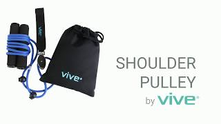 Shoulder Pulley by Vive  Best Over The Door Exerciser For Rehab Physical Therapy Rotator Cuff [upl. by Resee819]