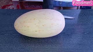 How to Perfectly Slice a Juicy Melon in Seconds  Easy Fruit Cutting Tutorial MelonSlicing food [upl. by Craggy564]