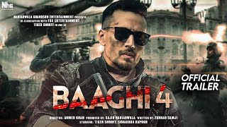 BAAGHI 4  Official Trailer  Tiger Shroff  Sara Ali K  Sajid Nadiadwala  Ahmed Khan  Action [upl. by Maillliw]