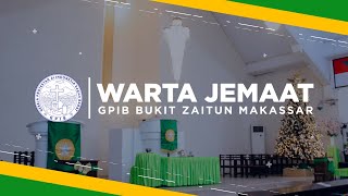 Warta Jemaat  07 Januari 2024 [upl. by Kruse]