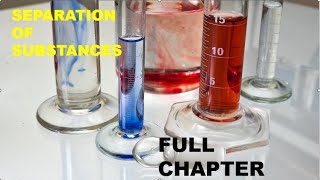 SEPARATION OF SUBSTANCES CLASS6 NCERT [upl. by Atorod]