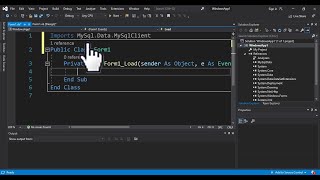 How to Add MySQL Reference Visual Studio 2019 [upl. by Hsirk]