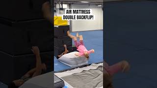 AIR MATTRESS DOUBLE BACKFLIP 🤯 [upl. by Maddi595]