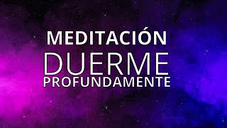 Duerme profundamente sanando CUERPO MENTE y ESPÍRITU  Meditación guiada  Sanación durmiendo [upl. by Mihalco]