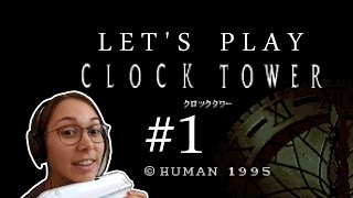 Lets Play Clock Tower 1  Part 01  How to move [upl. by Esinehs]