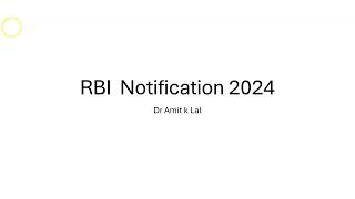 RBI Grade B 2024 Notification Out now [upl. by Tini]