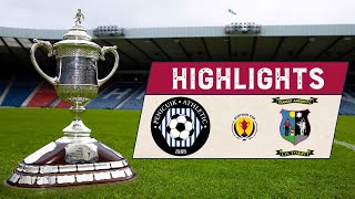 HIGHLIGHTS  Penicuik Athletic 13 Tranent Juniors  Scottish Cup 202122 First Round [upl. by Anaehr138]