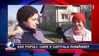 VAX POPULI Care este capitala României [upl. by Valeria515]